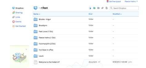 The r/feet Dropbox archive is now active. Join today! : r/feet .